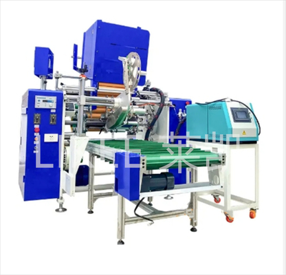 Automatica 6 alberi Siemens PLC House Foil Rewinding Machine con 305m di lunghezza di riavvolgimento