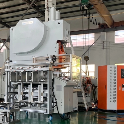 Macchina di produzione di piastre monouso di alluminio completamente automatica con Mitsubishi PLC
