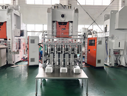 LK-T80 Macchina per la produzione di fogli di alluminio Mitsubishi PLC Touch Screen Frequency Converter