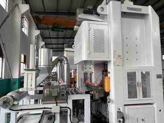 LK-T80 Heavy Duty 450ml Aluminium Foil Food Container Isolazione Round Shape Making Machine