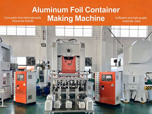 Macchina per contenitori in foglio di alluminio LK-T80 con produzione ad alta velocità di 12.000 pezzi/ora, capacità di pressa di 80 tonnellate e durata di servizio di 10 anni