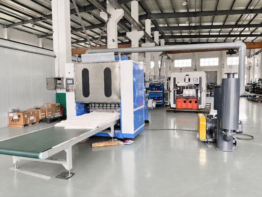 Pop Up Wax Paper Folding Machine, V-Fold Cross Folding Continuous Extraction