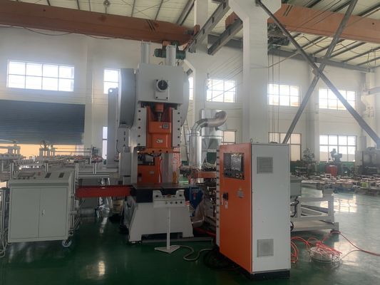 LK-T80 Macchina automatica per la produzione di contenitori alimentari in alluminio con fustellatura, monouso