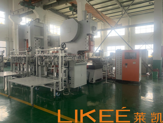 Contenitore in foglio di alluminio da 63 tonnellate Macchina di produzione congelatore cassaforte Pan barbecue rettangolare full size